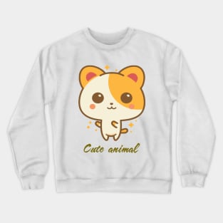 cute animals Crewneck Sweatshirt